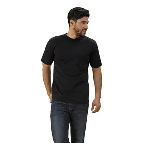 Adult Short Sleeve Crew Neck with Pocket Slim Fit