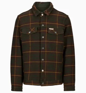 Amundsen Wool Jacket Hunter Brown Check