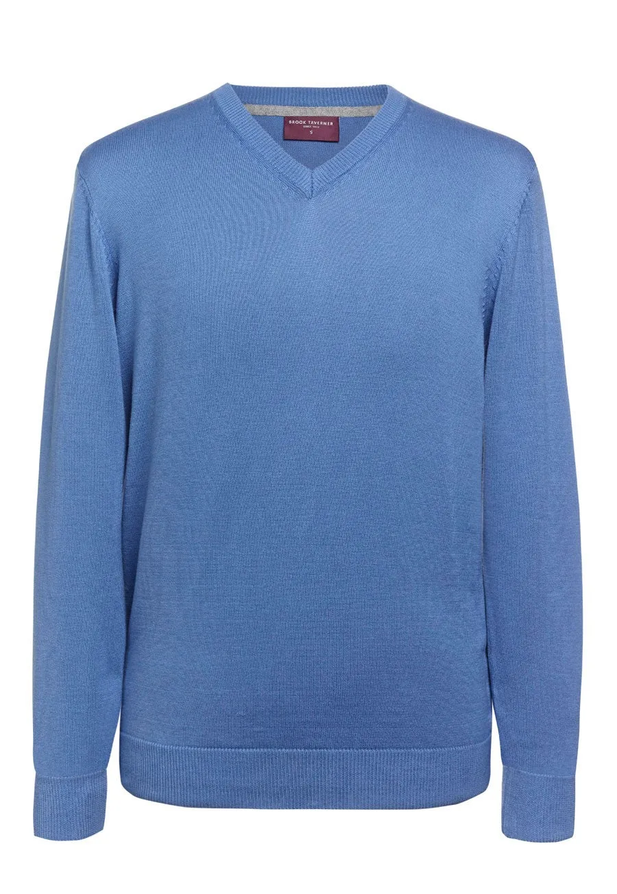 Boston V Neck Jumper - 7818