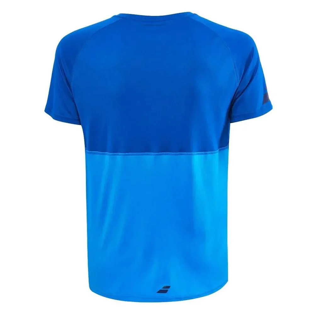 Boys` Play Crew Neck Tee Blue Aster