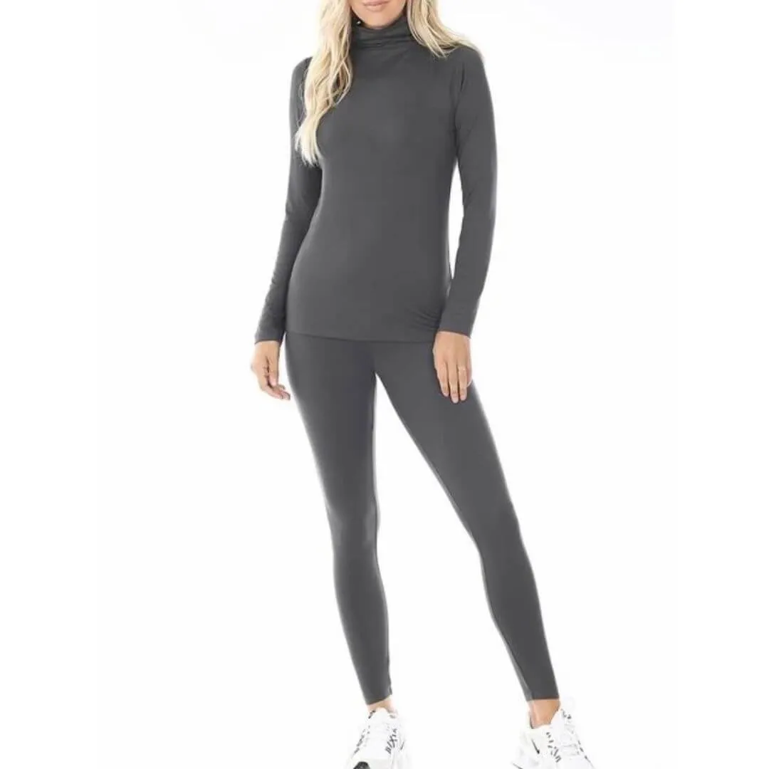 Butter Soft Turtleneck Legging Set (12 Colors)| S-3X ** 8th RESTOCK**