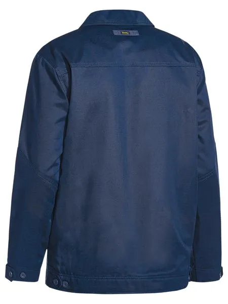 Cotton Drill Jacket With Liquid Repellent Finish - BJ6916