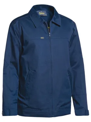 Cotton Drill Jacket With Liquid Repellent Finish - BJ6916