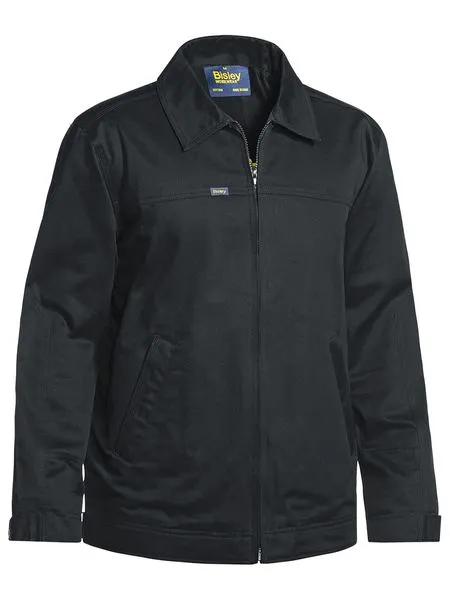 Cotton Drill Jacket With Liquid Repellent Finish - BJ6916