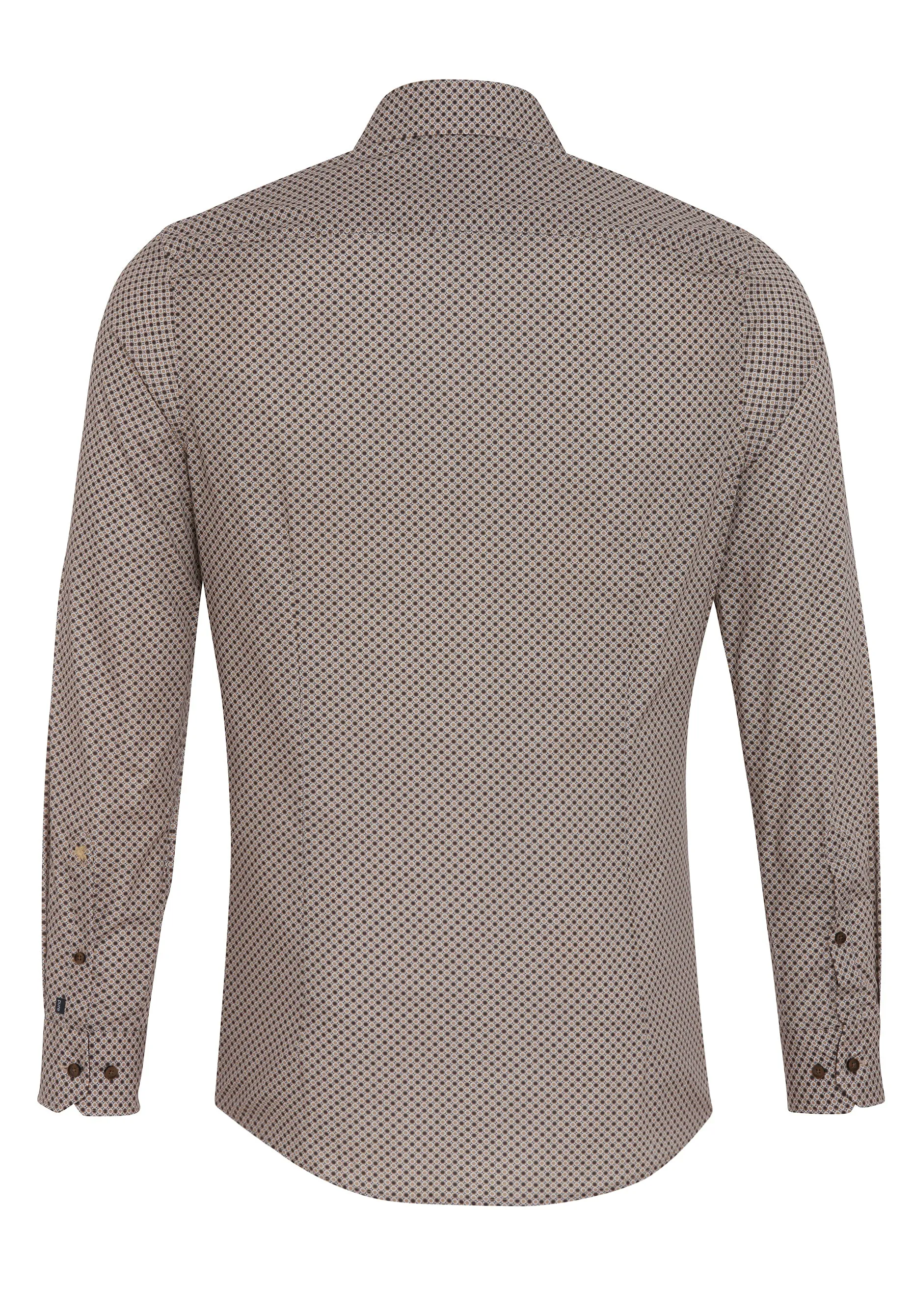 D91014-21102 - City Hemd Slim Fit - braun