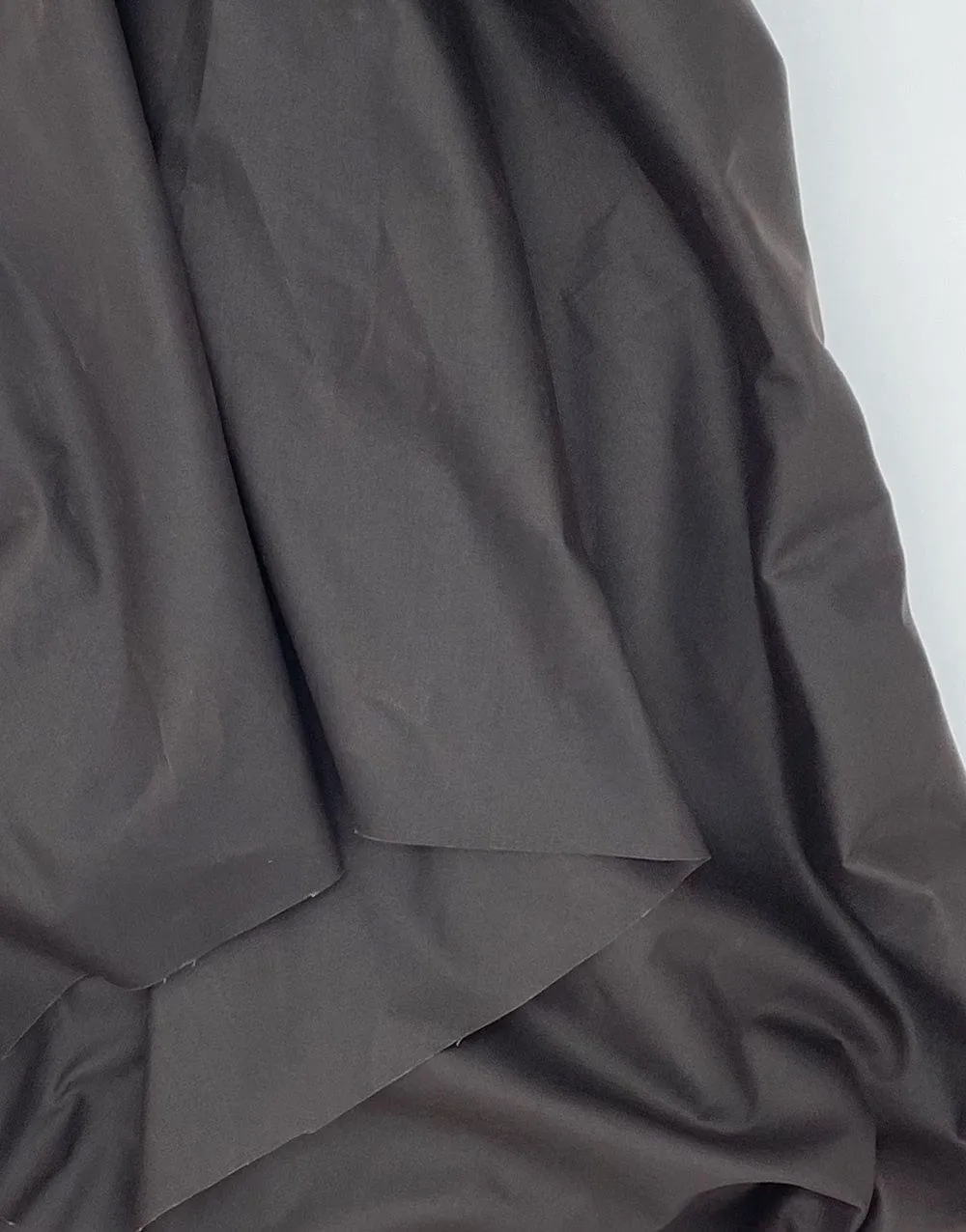 Dark Brown Oilskin Fabric