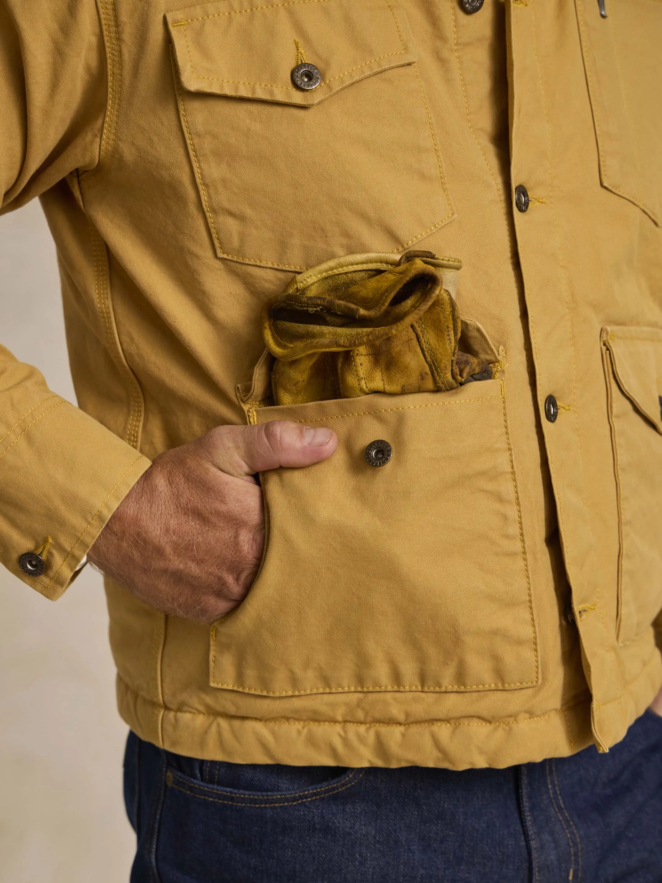 Fenceline Brush Jacket with Fleece Blanket Lining