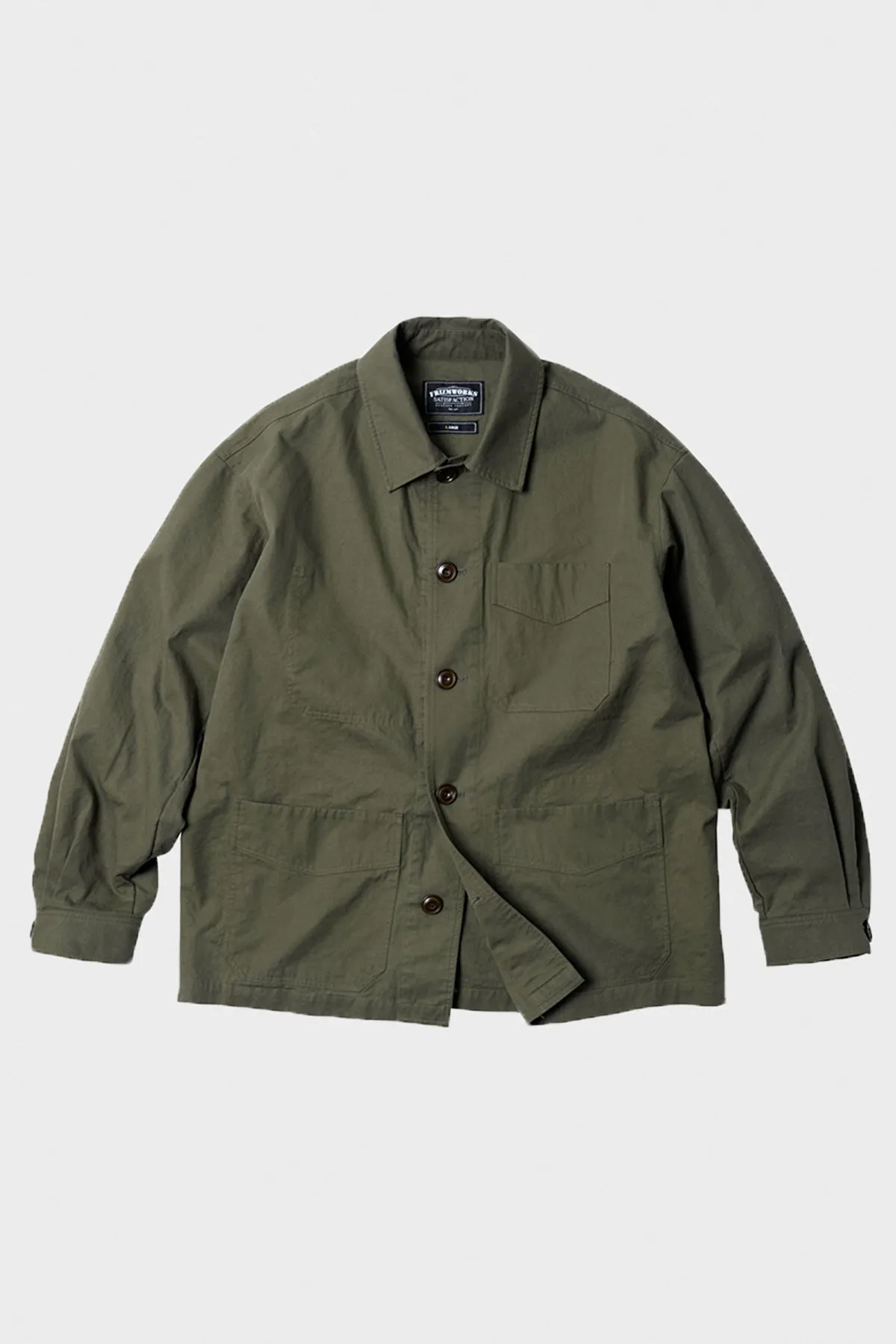 French Work Jacket - Olive