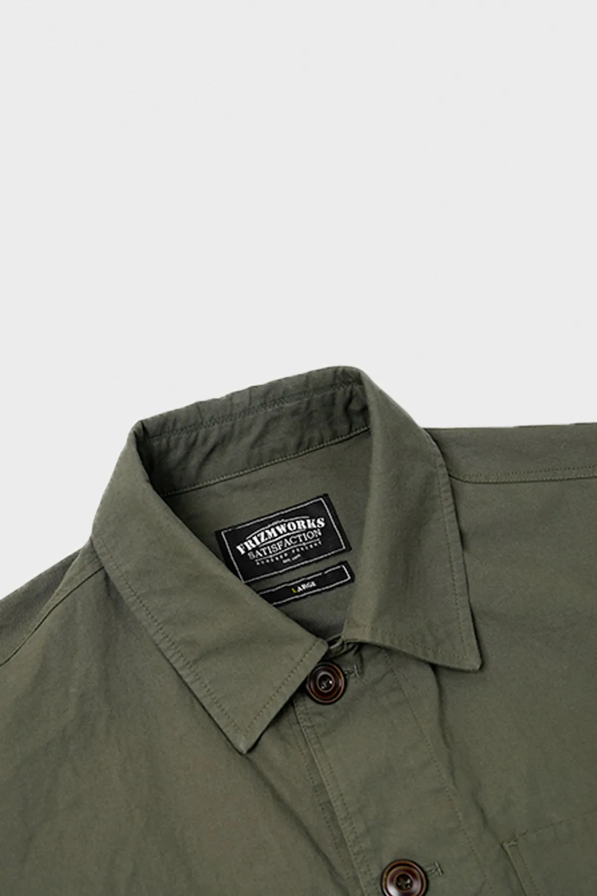 French Work Jacket - Olive
