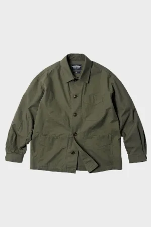 French Work Jacket - Olive
