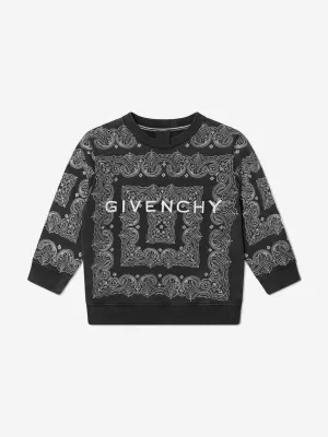 Givenchy Boys Bandana Print Sweatshirt