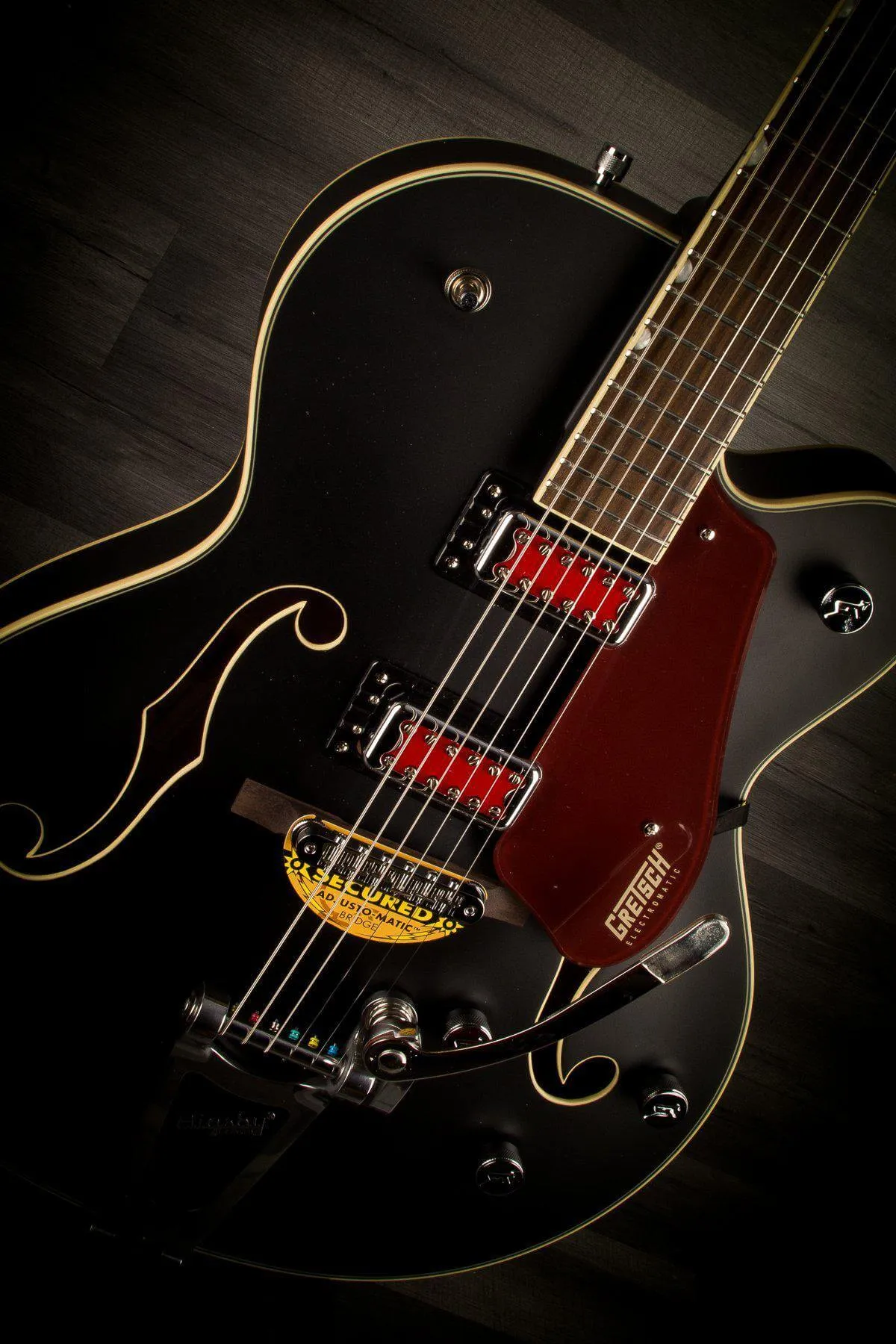 Gretsch G5410T Electromatic Rat Rod Hollow Body Single-Cut, Bigsby, Rosewood Fingerboard, Matte Black