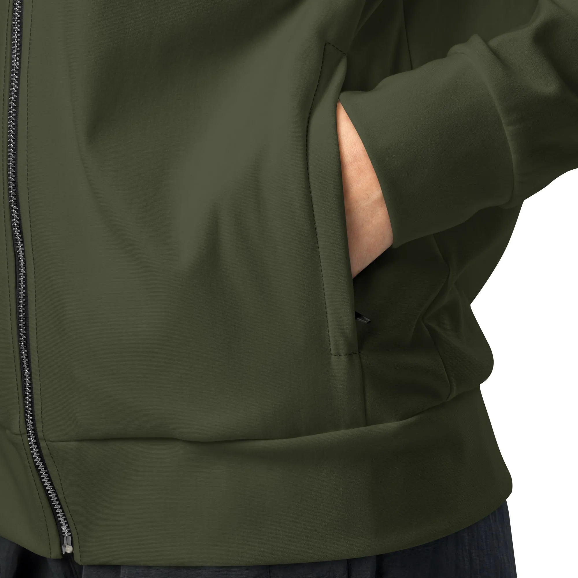 GS GRAPHIX TRACK JACKET OLIVE - JOY TO THE WORLD. GIRL!