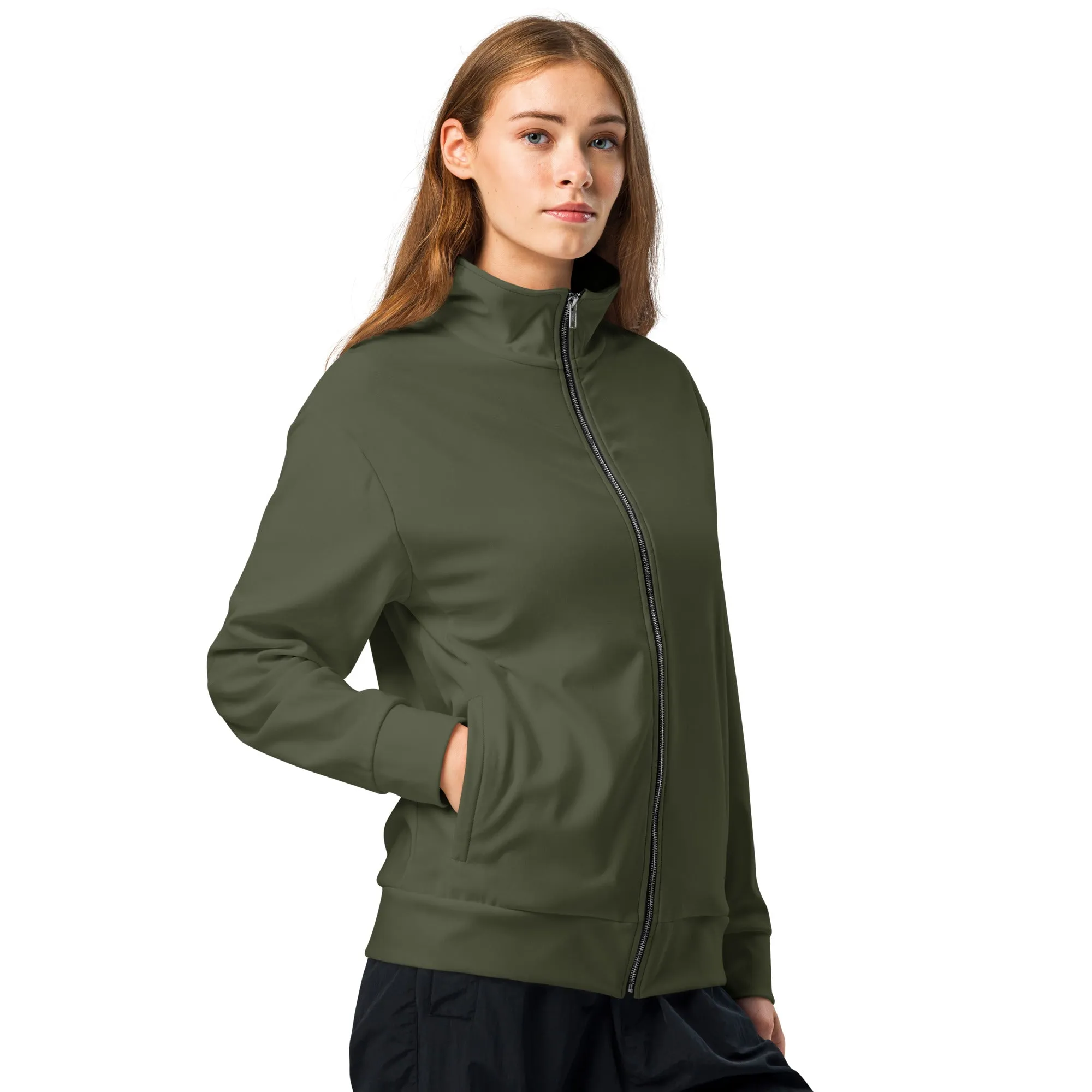 GS GRAPHIX TRACK JACKET OLIVE - JOY TO THE WORLD. GIRL!