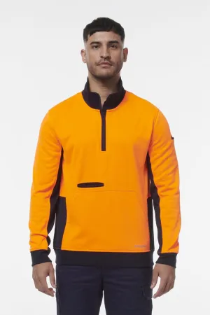 Hi Vis Spliced 1/4 Zip Fleece - K55047