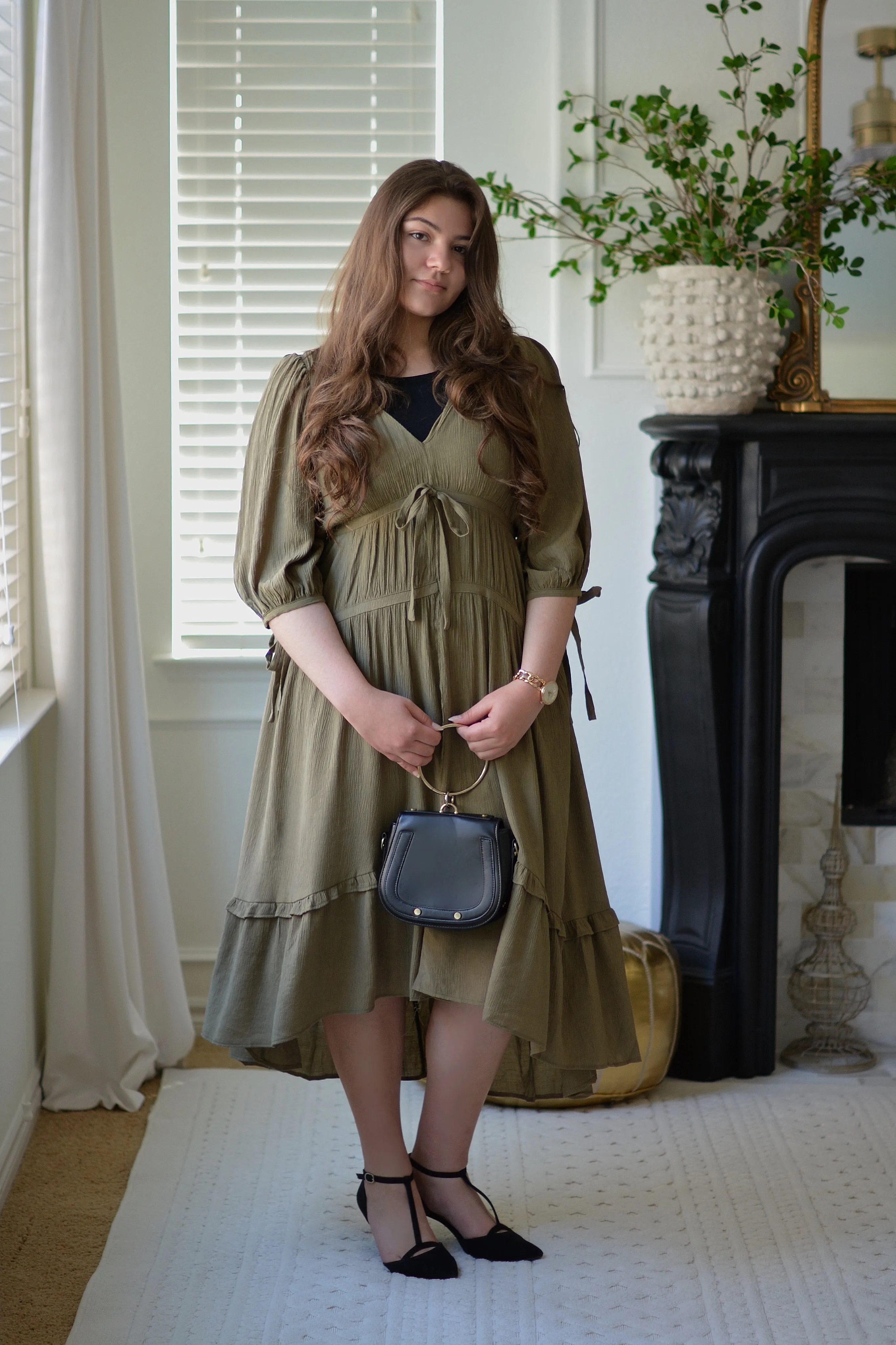 Hollie Olive Green Dress