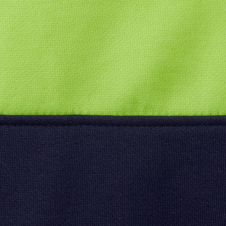 JB'S Hi Vis Full Zip Fleecy Hoodie - 6HVH