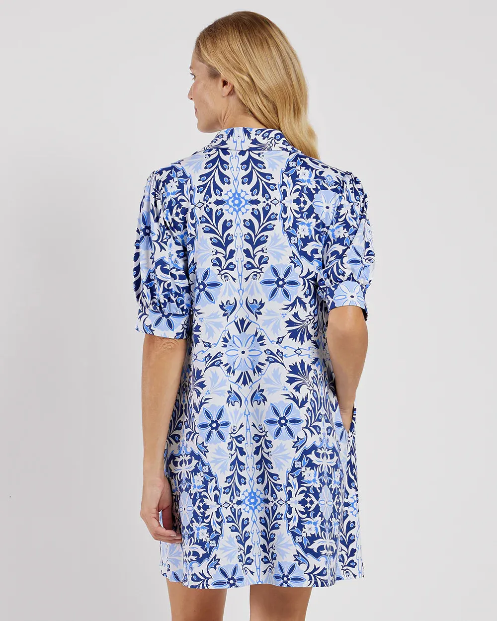 Jude Connally Emerson Dress, French Tile White