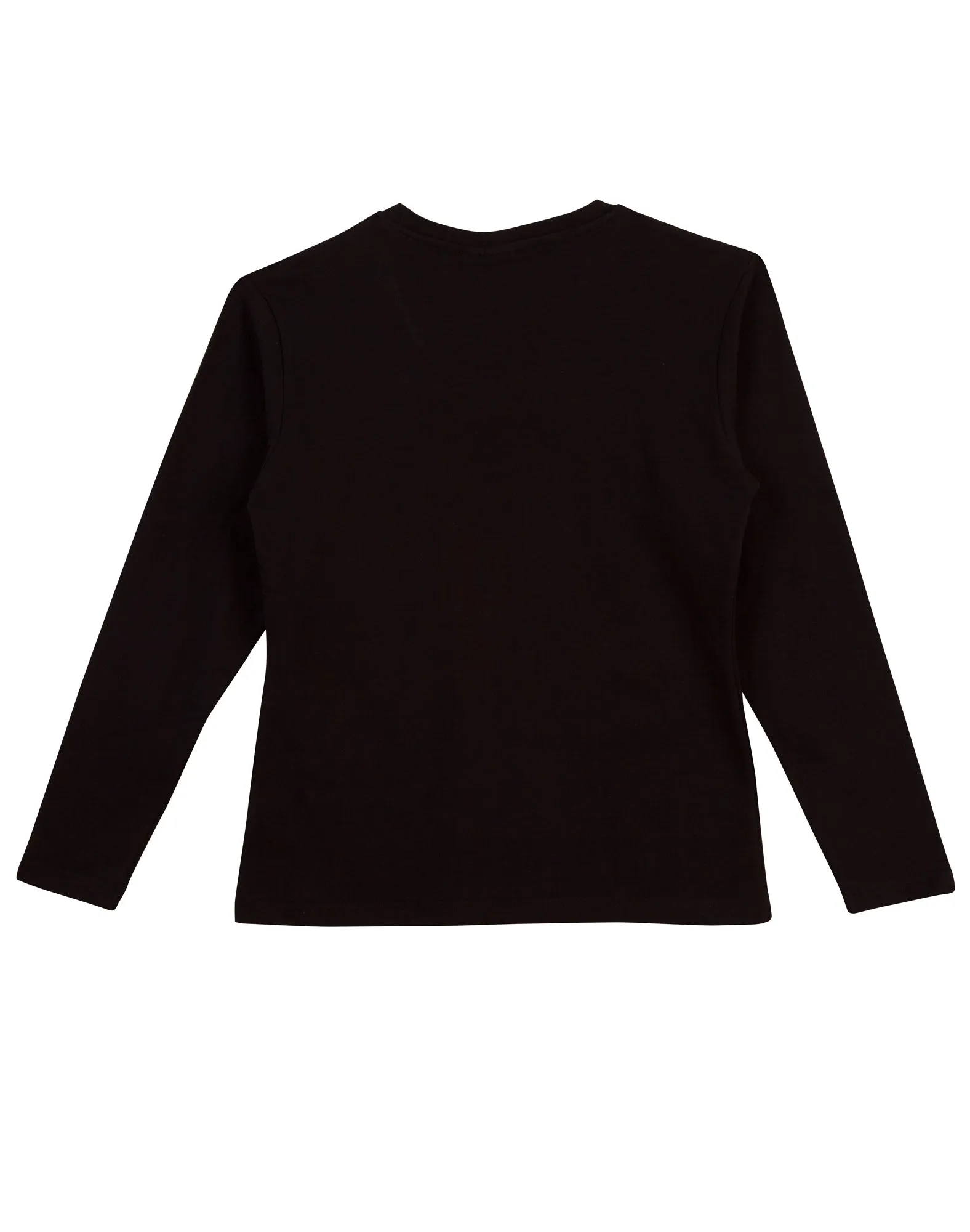 Ladies 180gsm V Neck Long Sleeve Tee - TS05A
