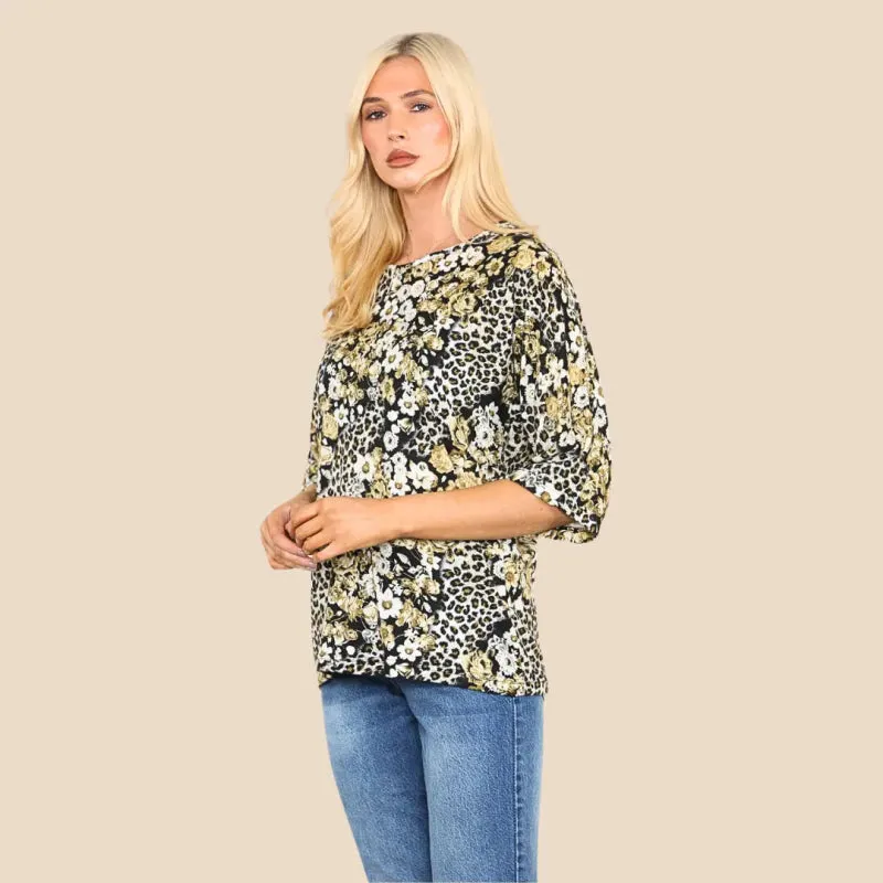 Leopard Print Blouse