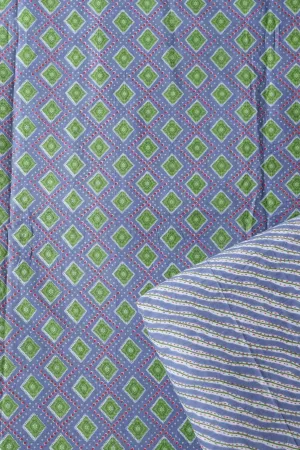Light Blue Pure Cotton Unstitched Suit Set (2 Piece)