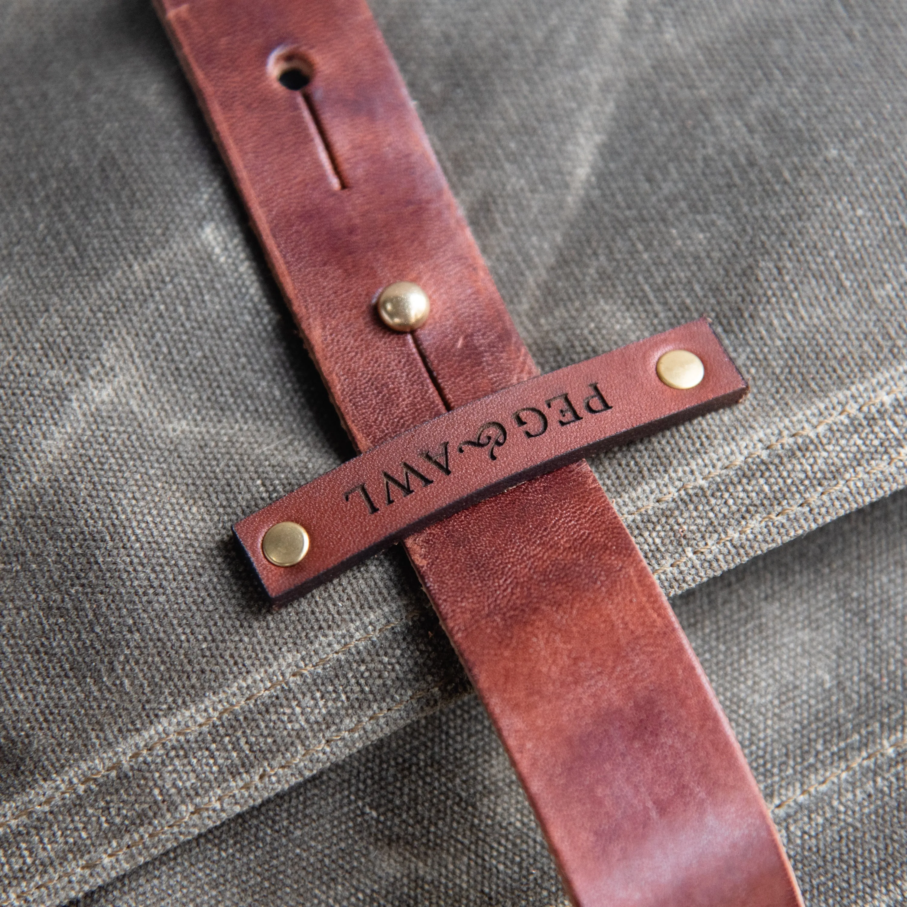 Mini Waxed Canvas Tote