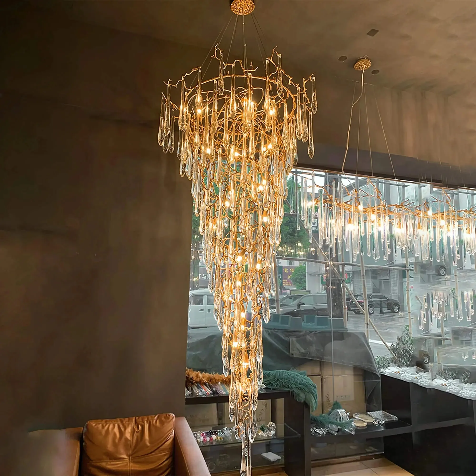 Modern Living Room Branch Chandelier