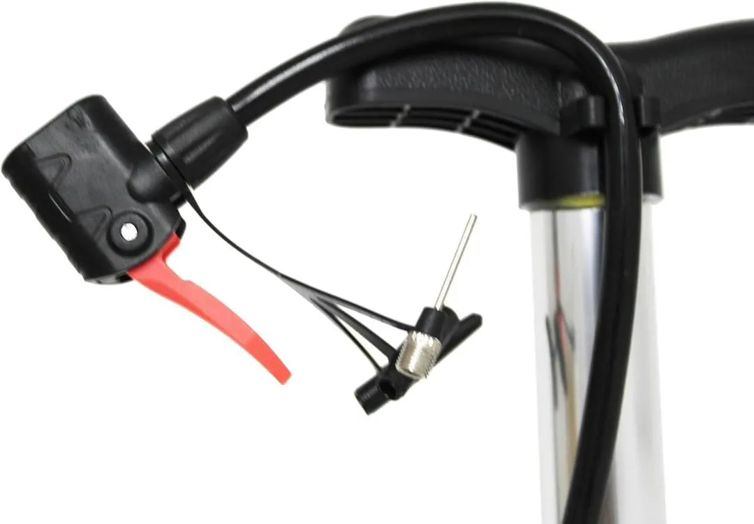 Portable Bicycle Pump With High Pressure Hand Air Inflator, (32.5 Cm )
