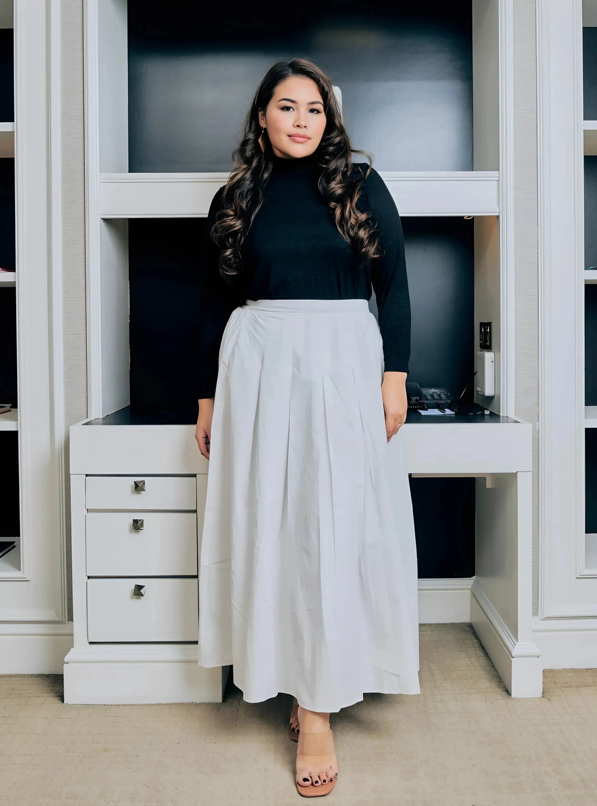 Rok Sadie Poplin Skirt