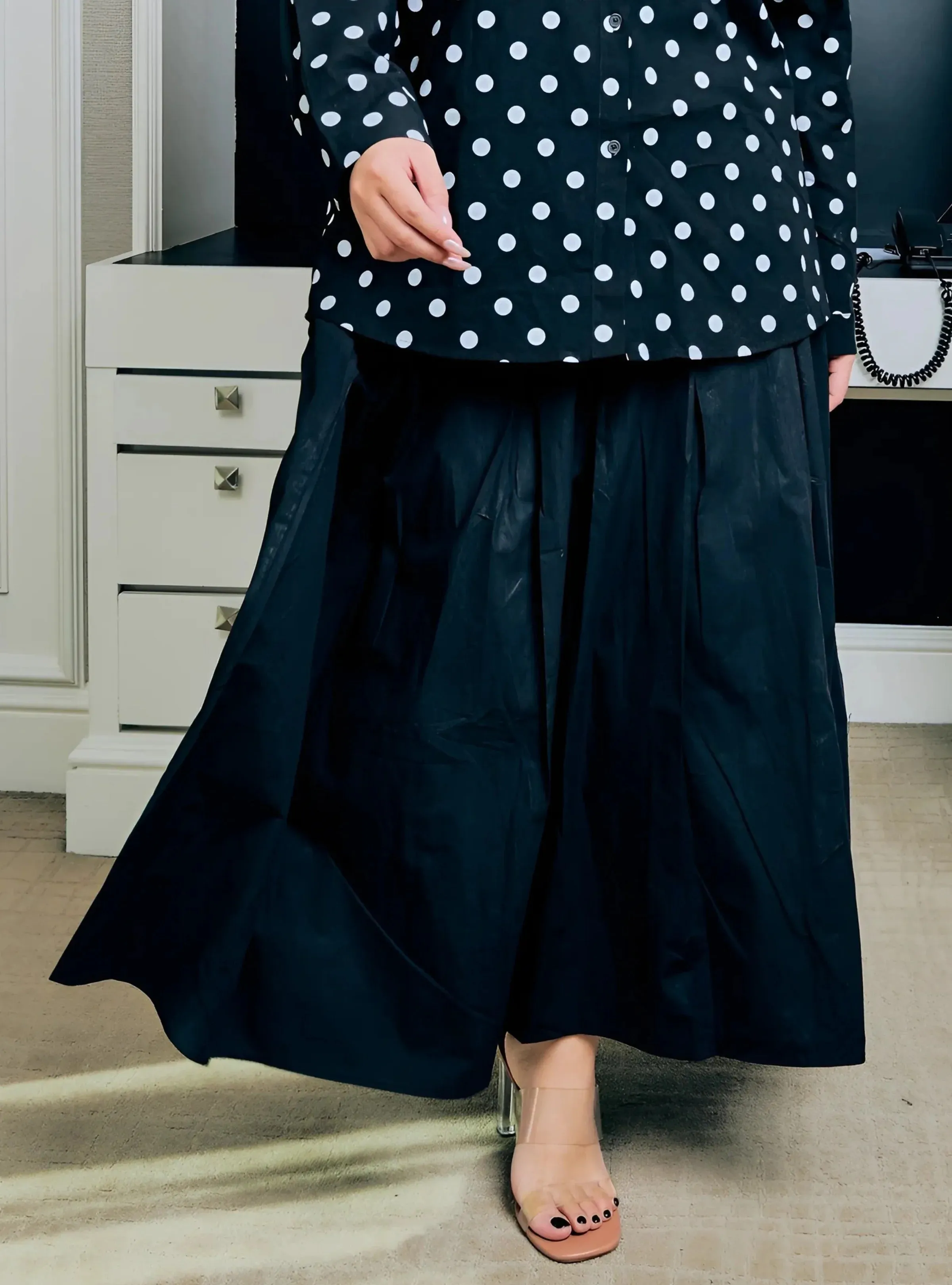 Rok Sadie Poplin Skirt