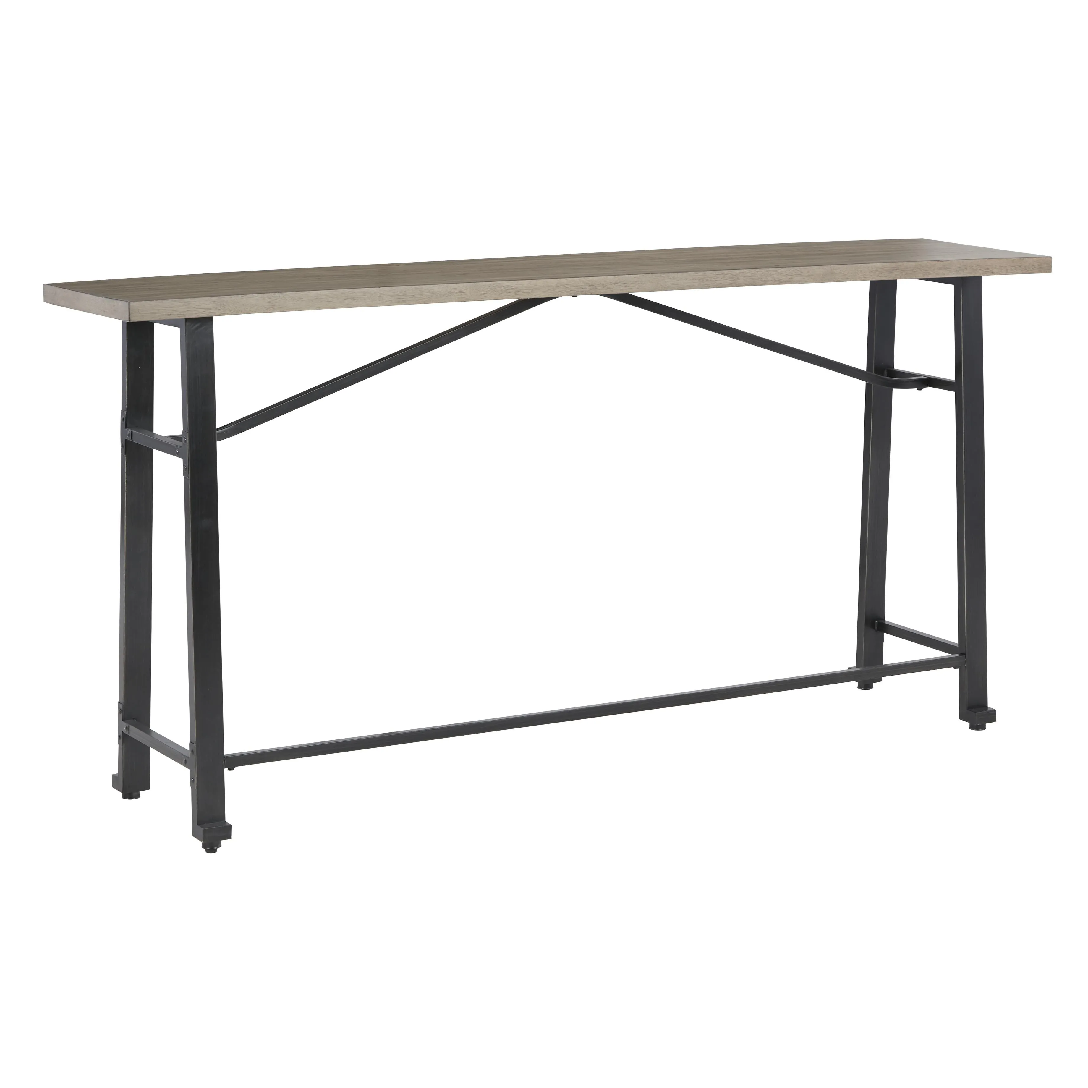 Signature Design by Ashley Lesterton Counter Height Dining Table with Trestle Base D334-52