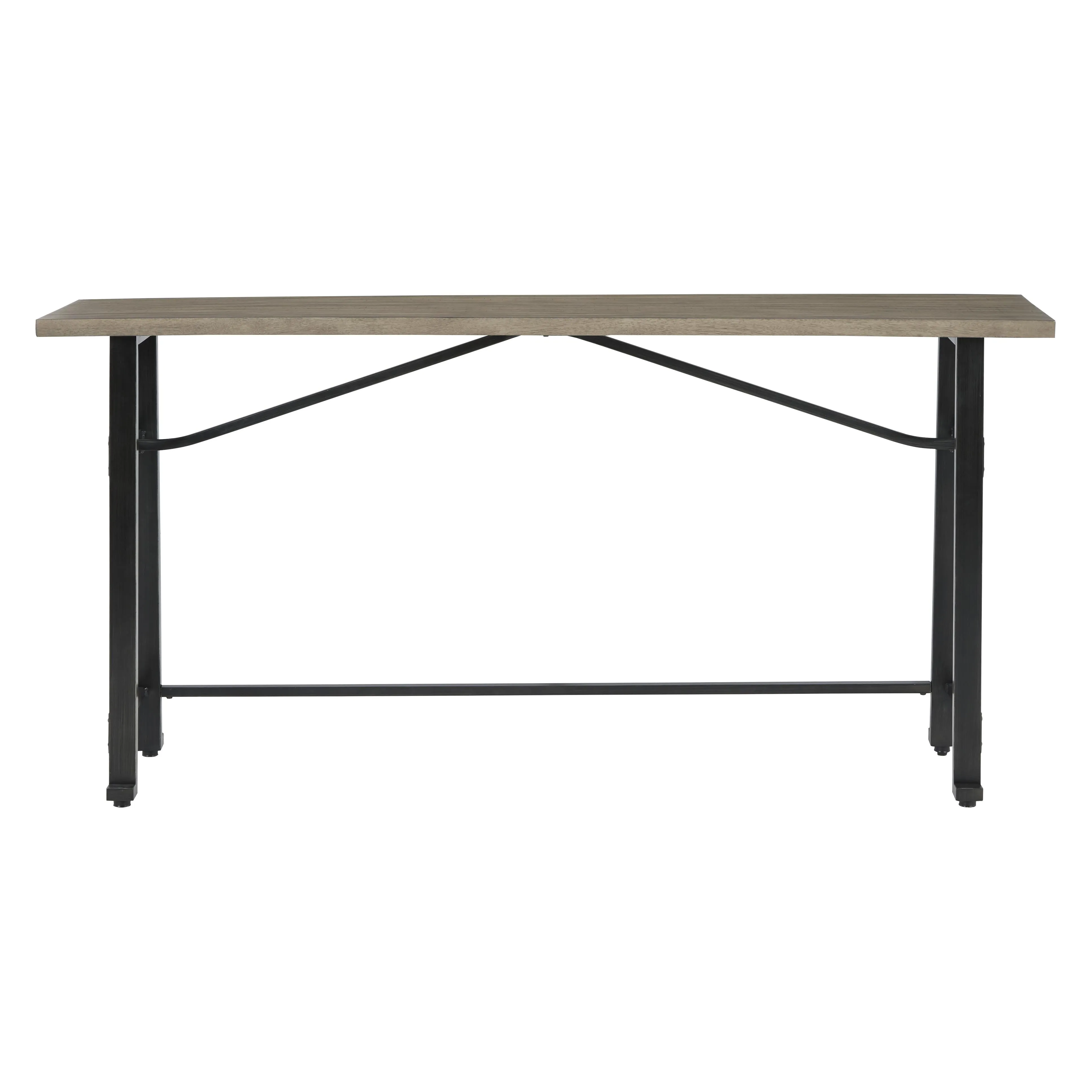Signature Design by Ashley Lesterton Counter Height Dining Table with Trestle Base D334-52
