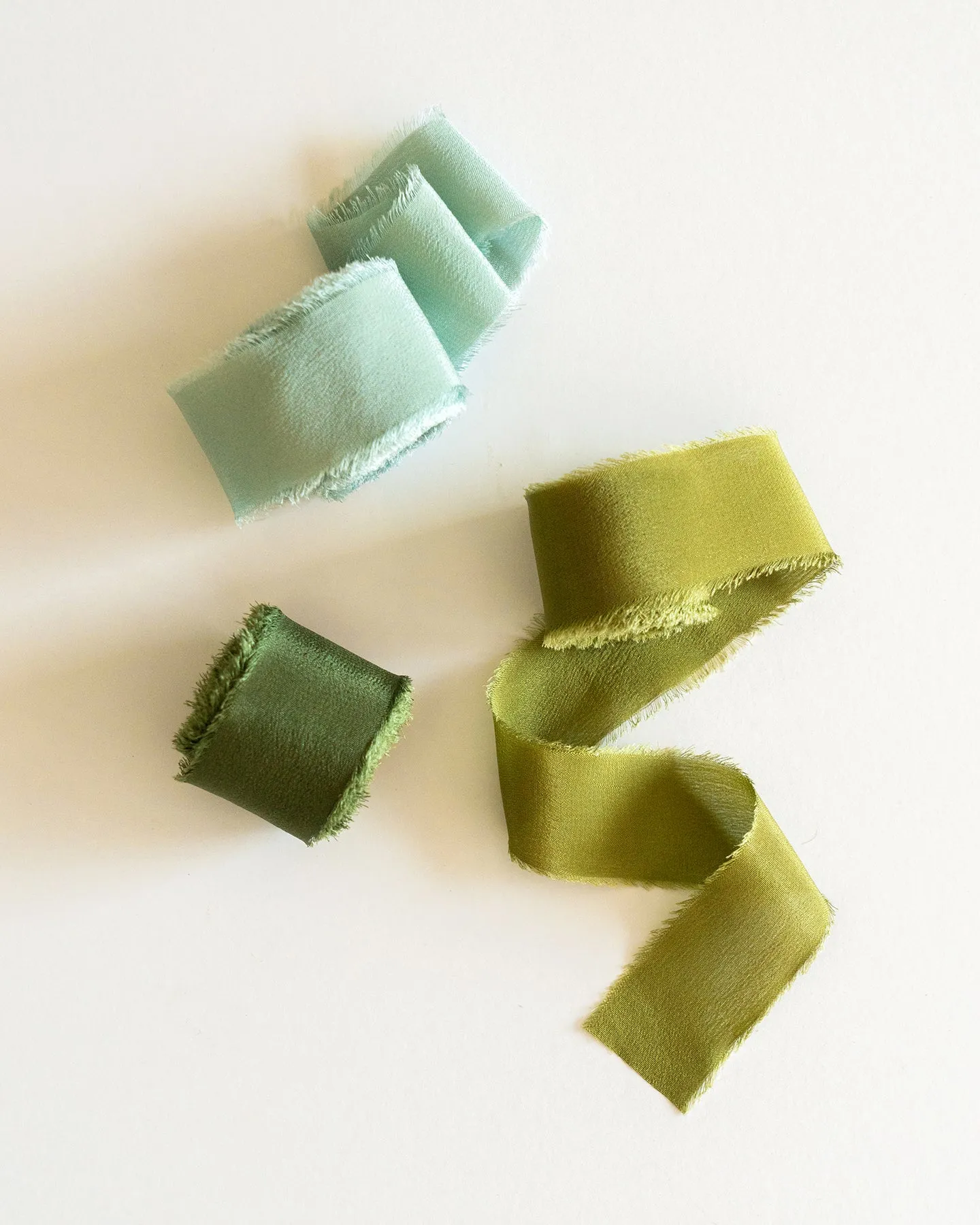 Silk Classic Ribbon in Olive