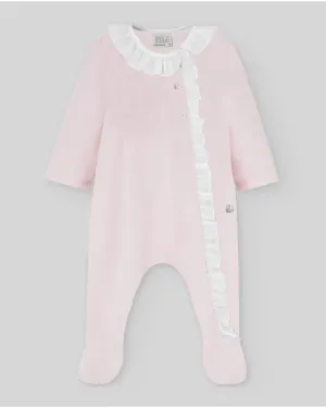 Ternura Ruffle Collar Footie