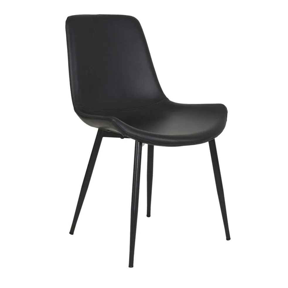 Timeless Vintage Chair - PU & Steel
