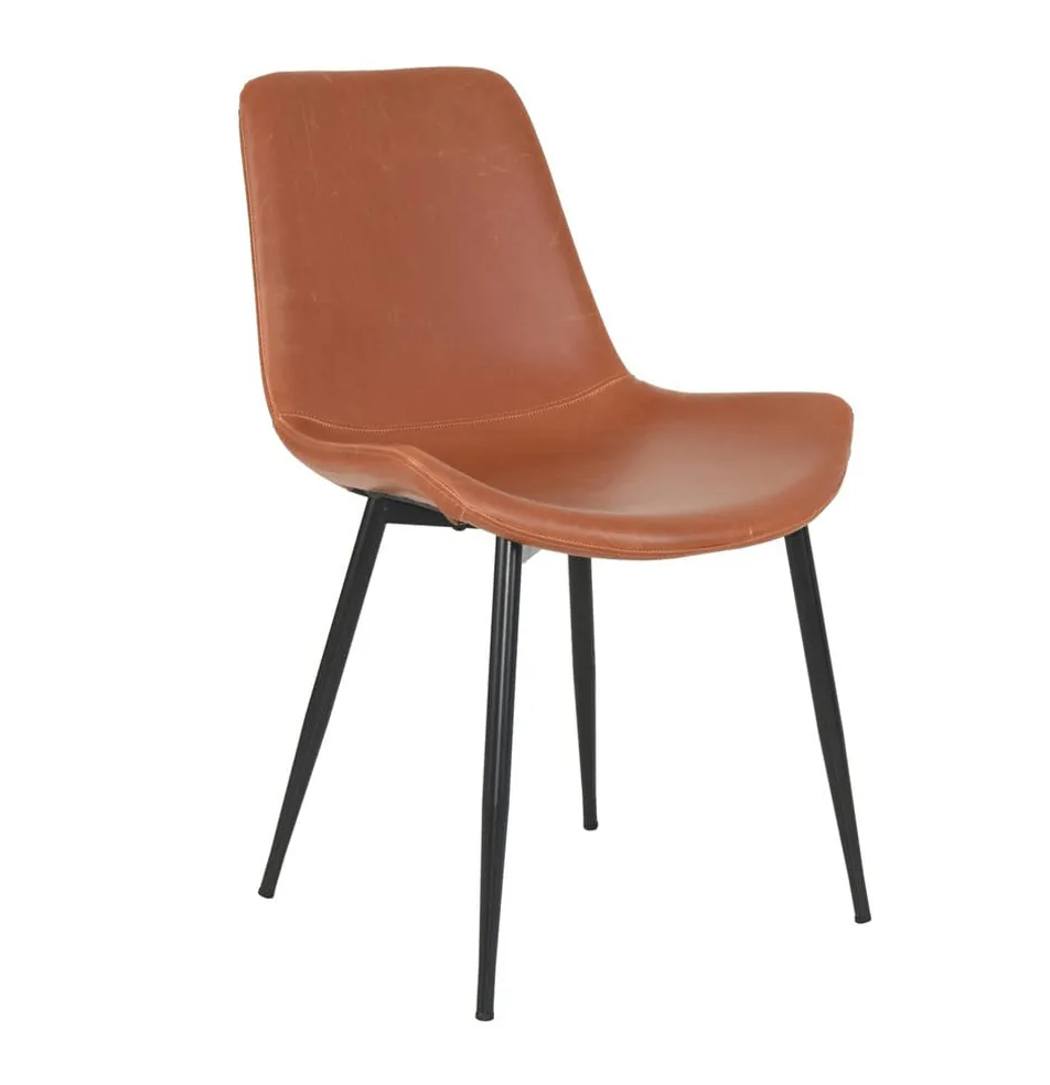 Timeless Vintage Chair - PU & Steel