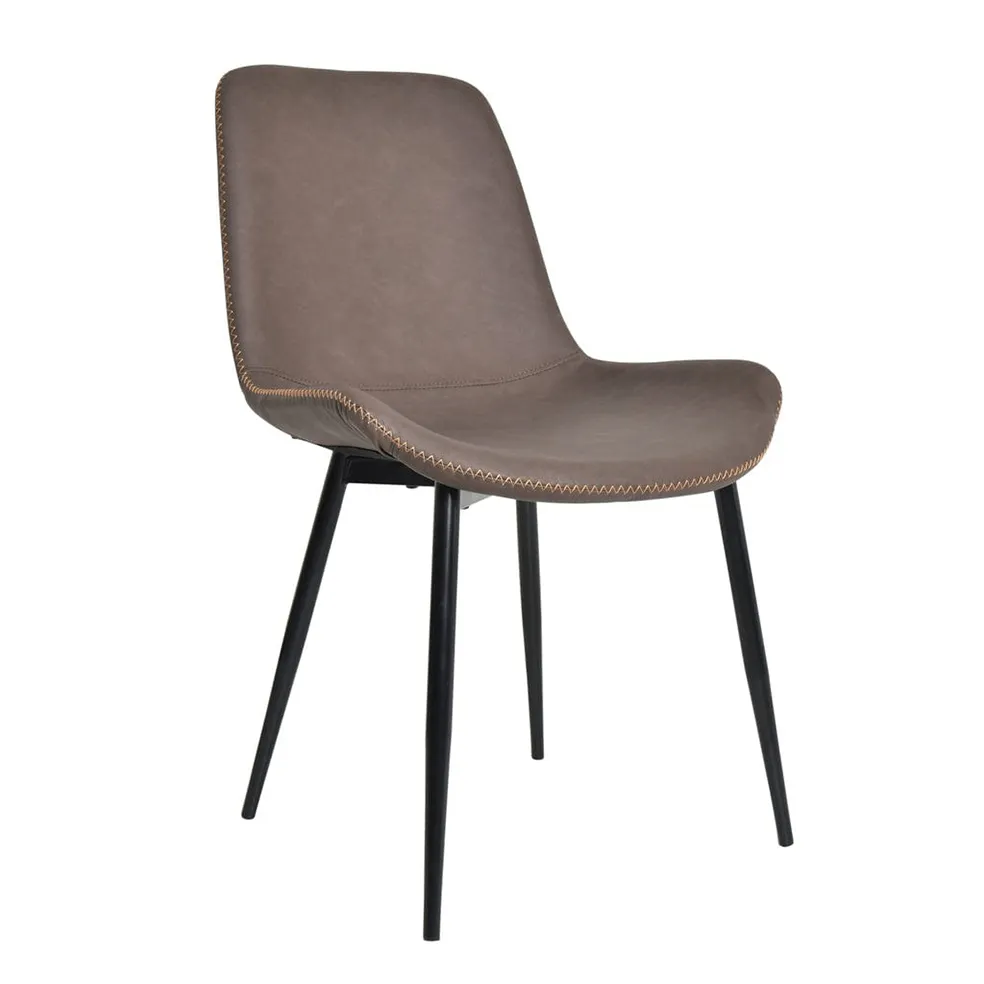 Timeless Vintage Chair - PU & Steel