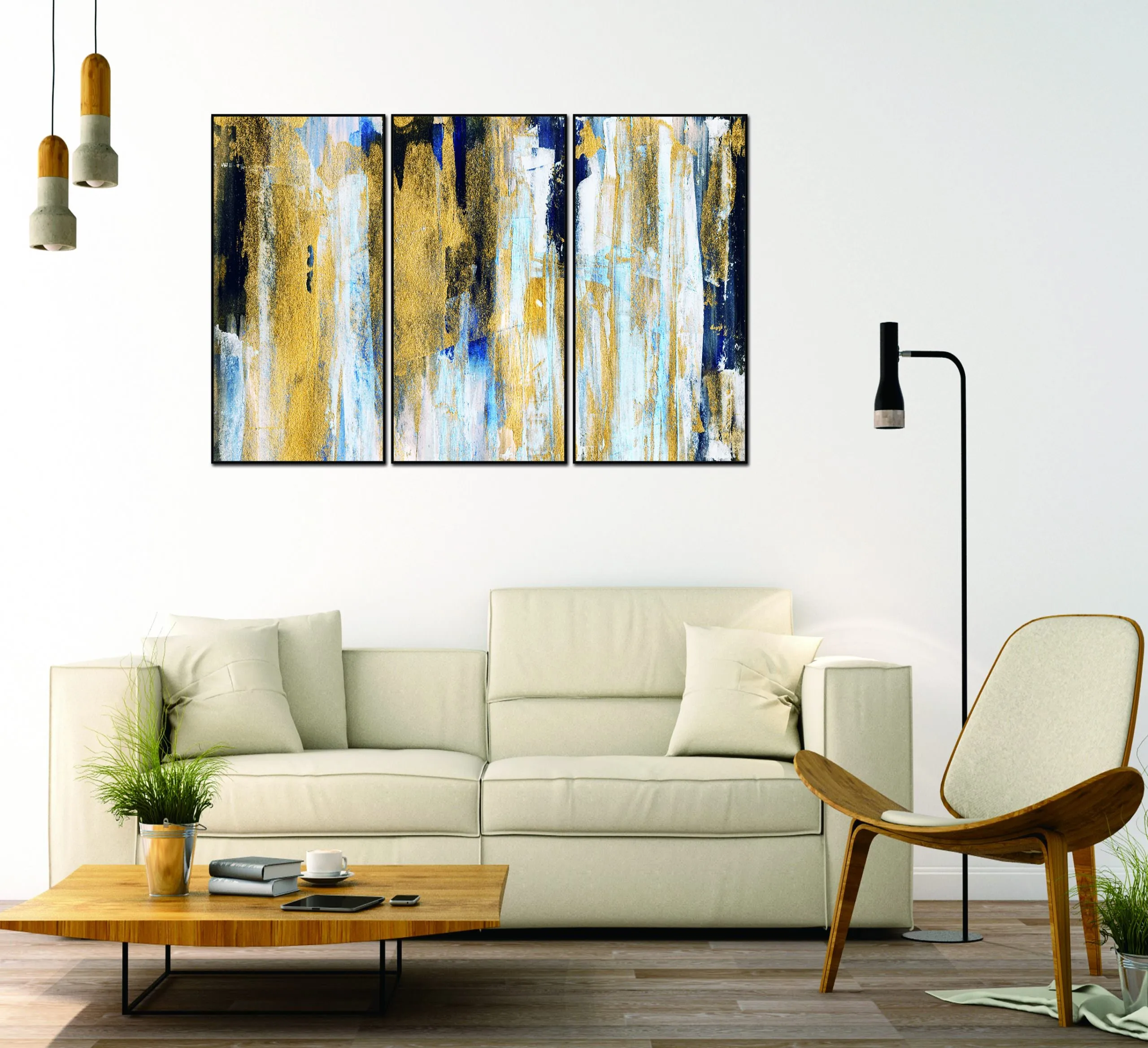 Whiteline Modern Living Oro Canvas - AW1854