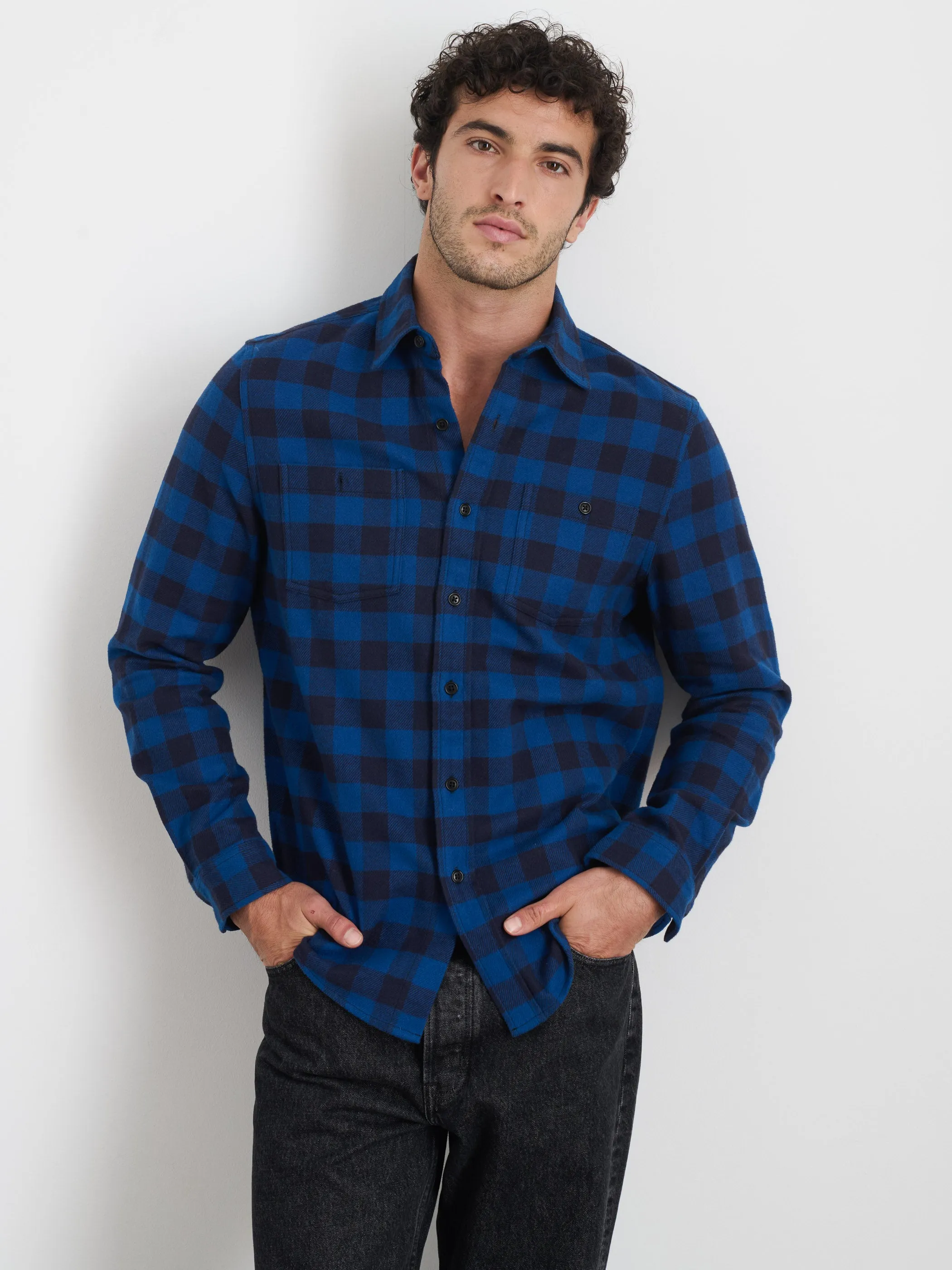 Work Shirt In Plaid Flannel