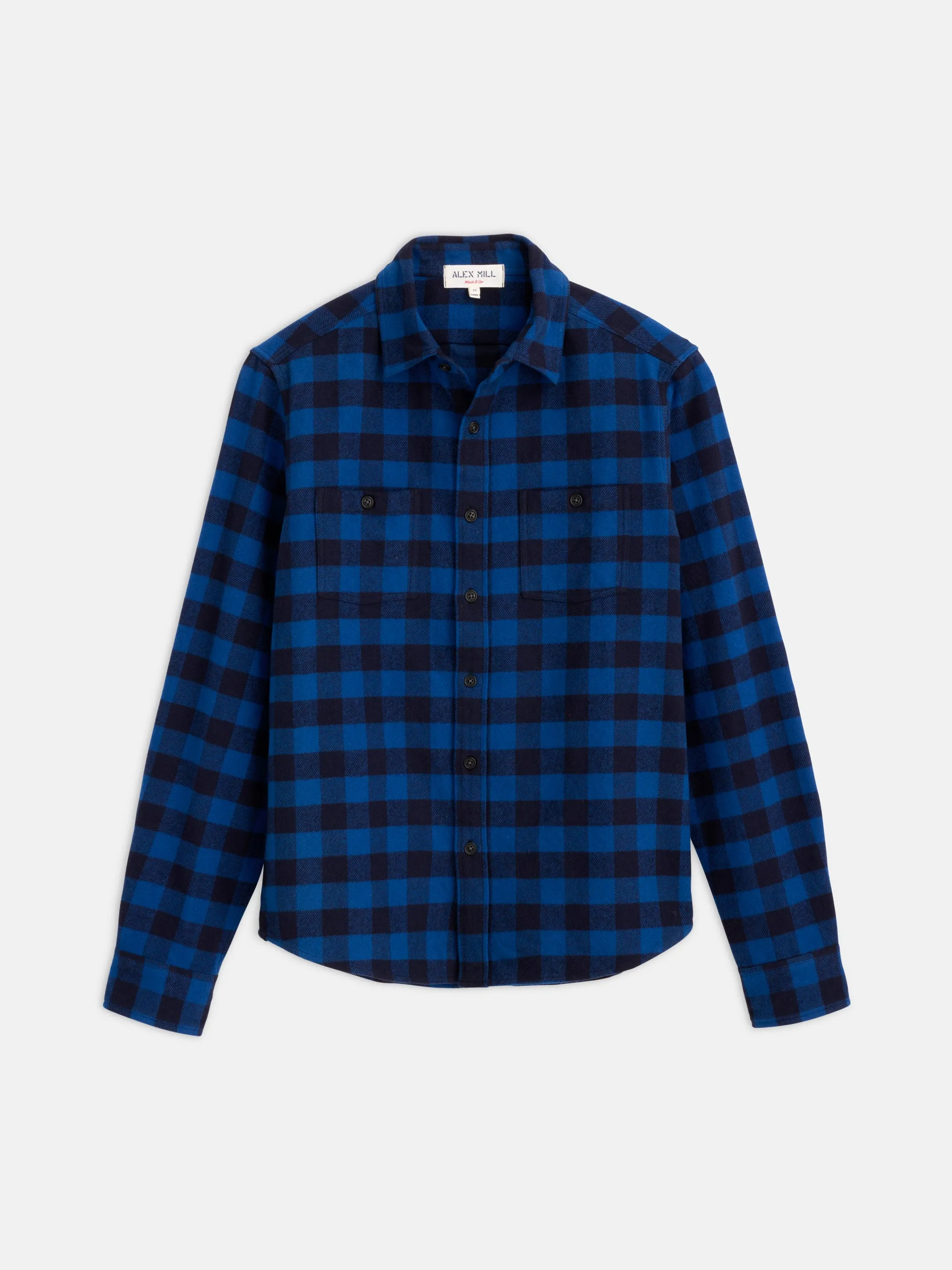 Work Shirt In Plaid Flannel